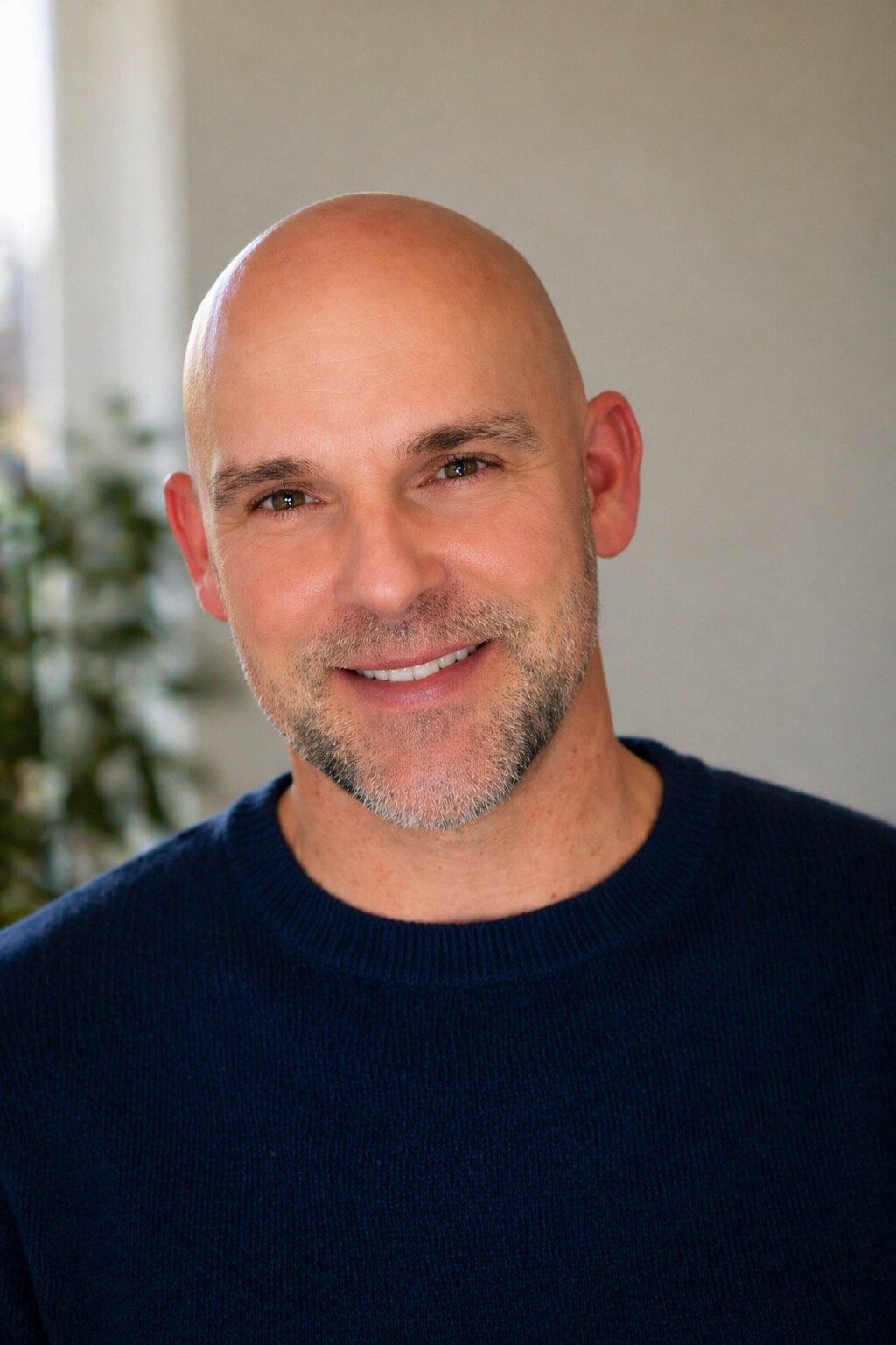 Jason in casual attire, relaxed and approachable companion